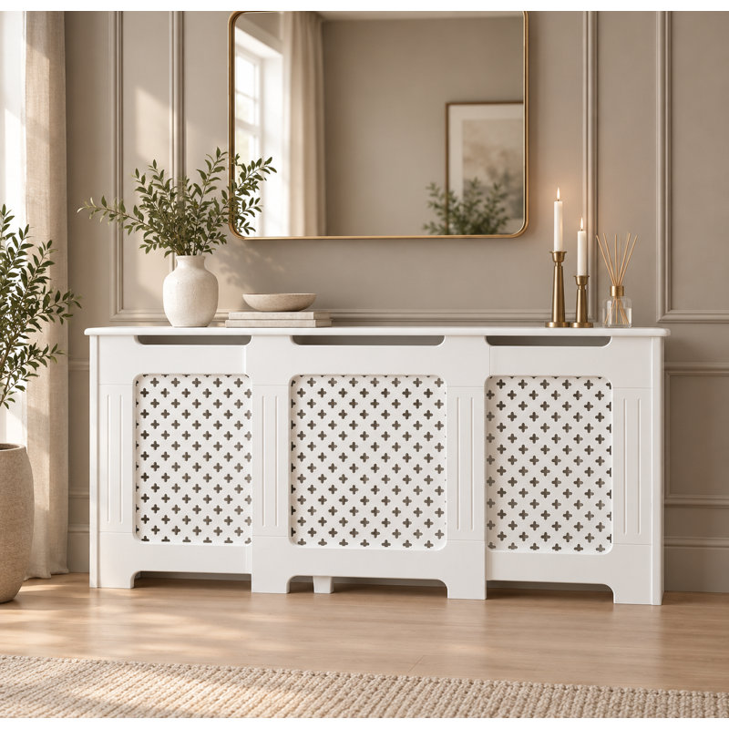 Hayes Radiator Cover, 84cm H x 104-205cm W x 20cm D