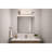 18 - Inches Brushed Nickel Bathroom Vanity Bar Featuring Integrated Led, High Performance 745 Lumens 12W 3 Color Temperatures  3000K / 4000K 5000K  To Choose From, Dimmable Function, Sand Blast Glass