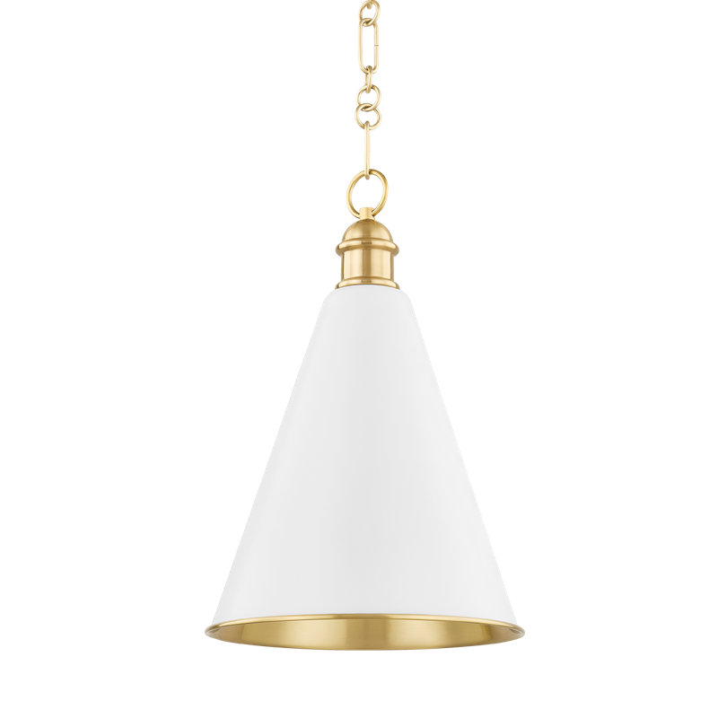 Luminaire suspendu FENIMORE par Ariel Okin x Mitzi, Bleu, H 19,25 po x l 12,5 po x P 18 po