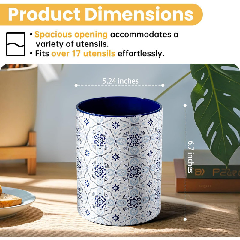 Ceramic Kitchen Utensil Rack