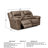 Jaydene 82'' Faux Leather Reclining Loveseat-70177802