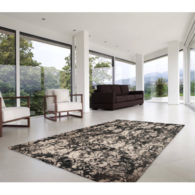 Evlin Damask Indoor Rug