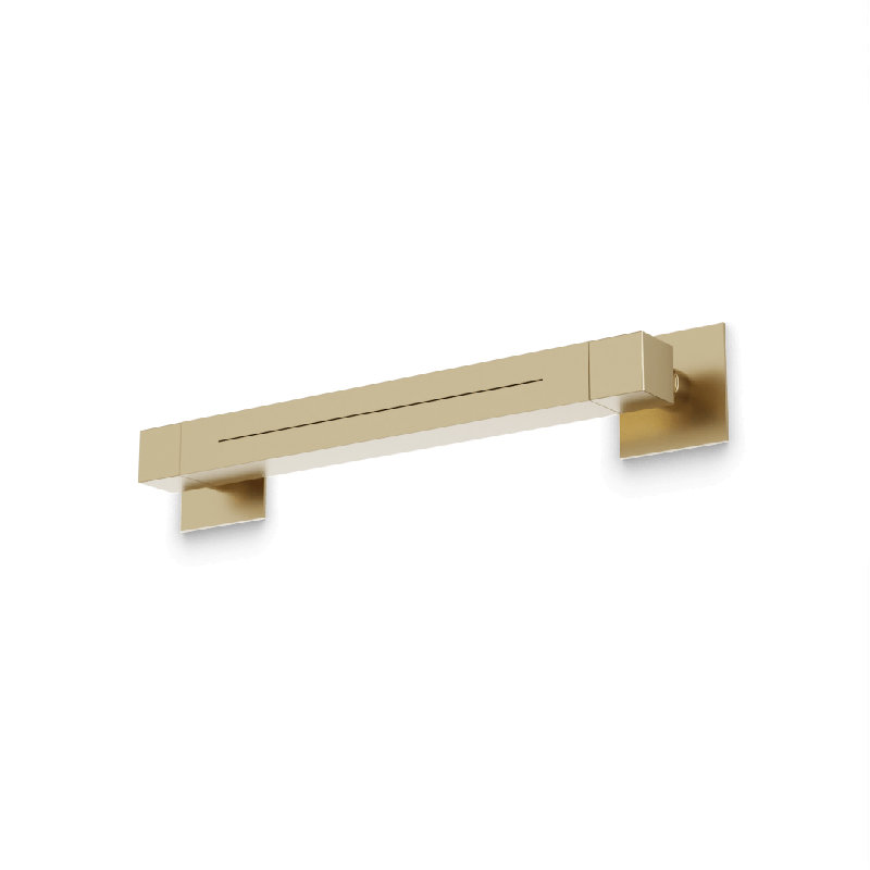 Pomme de douche Edge en laiton satiné