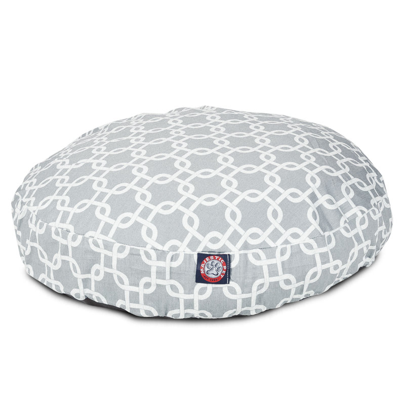 Oreiller pour animal de compagnie / classique, Gris, Grand (l 42 po x p 42 po x H 5 po)