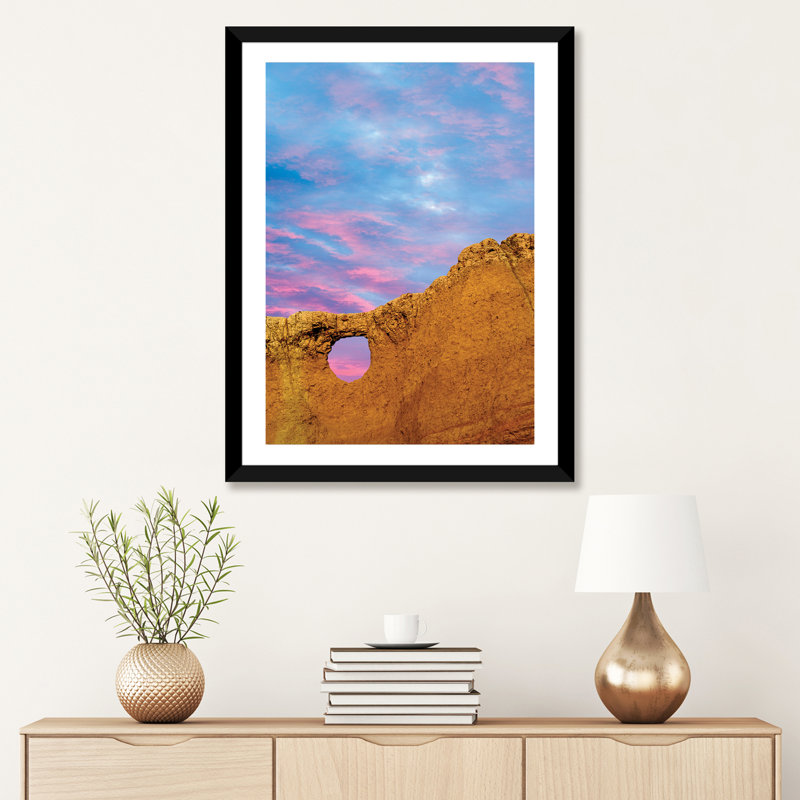 «Arch View», reproduction de photo encadrée, Papier bois naturel, H 16 po x l 24 po x P 1 po