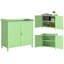 Fir Wood, Metal Potting Bench