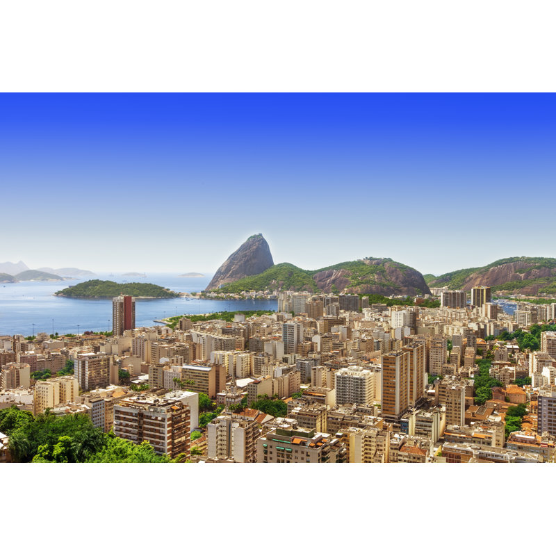 Rio De Janeiro by Luoman, 8" H x 12" W