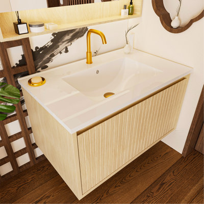Armoire de meuble-lavabo 30 po sans lavabo en céramique