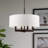 Bartosch 4 - Light Dimmable Drum Chandelier-87465661