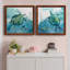 «Delray Sea Turtle I», ensemble de 2 peintures sur toile encadrées-925054279-925054329
