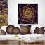 Coussin lombaire floral parfait