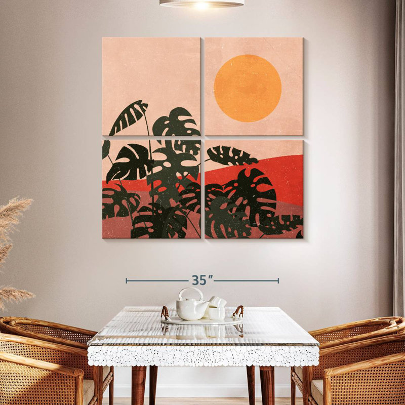 Harnek Monstera At Sunset