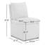 Ensemble de 2 chaises d'appoint en lin résistantes aux taches Bobbi l 23,23 po-1376965184