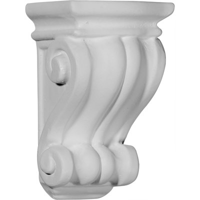 Support / corbeau en uréthane H 4,375 po x l 3 po x P 1,625 po