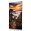 Montagne, forêt, coucher de soleil, silhouette II-109254406-75620753