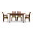 Sarah 4 - Person Solid Wood Top Four Leg Dining Set-16848868-37101031-39921300