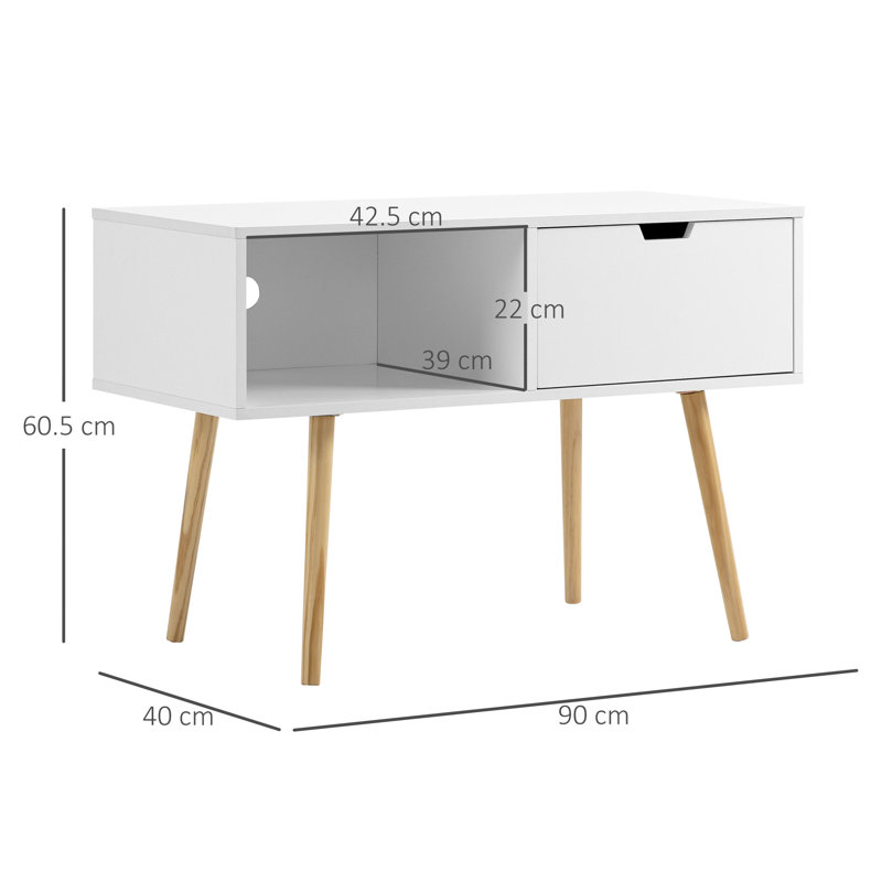 Briana Unfinished TV Stand for TVs up to 43"
