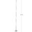 Lampe DEL sur pied 64 po Brookwood-639280784