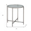 Table d'appoint moderne avec table de bout et table de bout