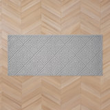 Austell Machine Woven Synthetic Area Rug in Gray