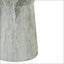Table de bout d'extérieur en ciment pour patio, jardin, décor de faux terrazzo, petite table d'appoint ronde moderne, utilisation intérieure et extérieure