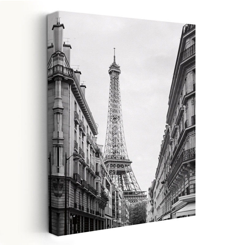 Posh & Luxe and Contemporary Eiffel Glimpse, H 24 po x l 16 po