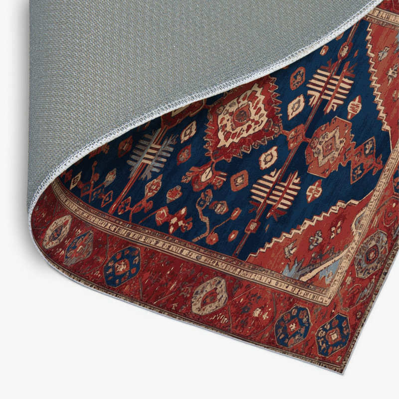 Tapis turc intérieur et extérieur brun, Rectangle 4pi x 6 pi
