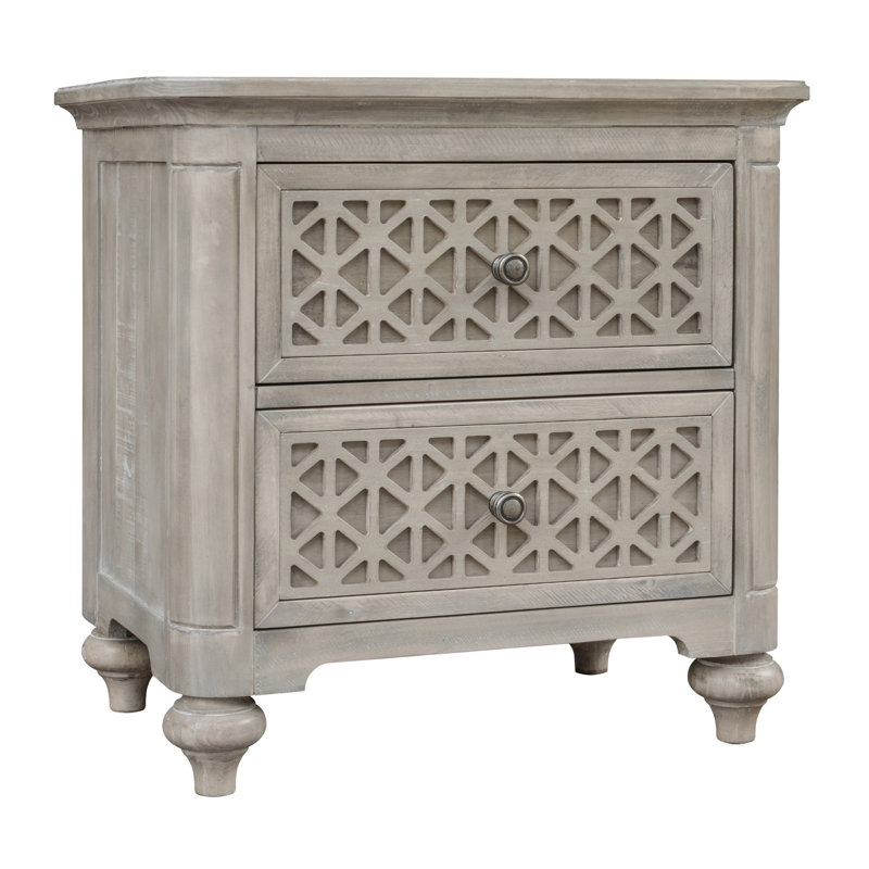 Wilmington 28'' W Solid Wood Nightstand