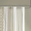 Rideau de douche en coton avec chenille-452265354
