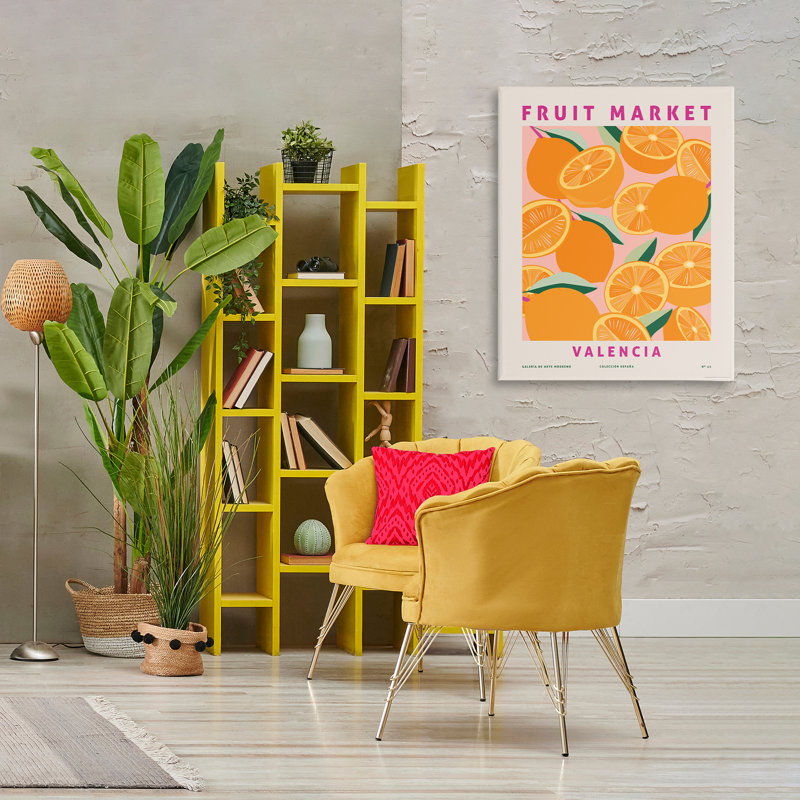 «Fruit Market Oranges» par Reinders, H 40 po x l 30 po