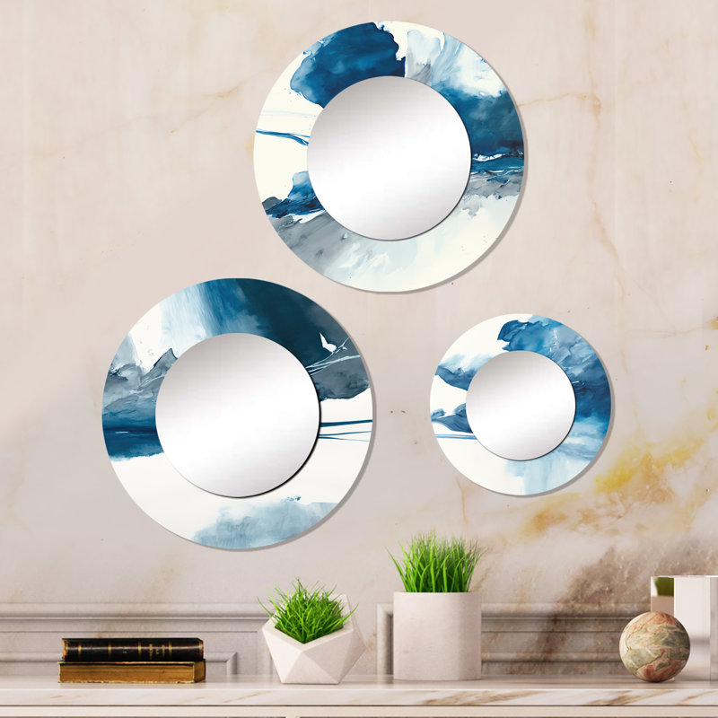 Lorrika Metal Round Mirror