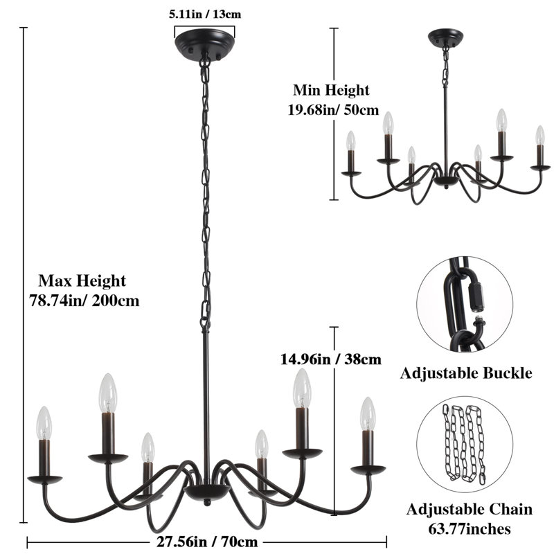 6 - Light Chandelier