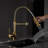 LED Kitchen Faucet With Pull Down Sprayer, Single Handle Single Lever Kitchen Sink Faucet-104406424