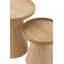 Shannan Tray Top Pedestal Side Table Set