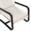 Blaire Sling Chair Upholstered In Fabric With Metal Frame-2051217714