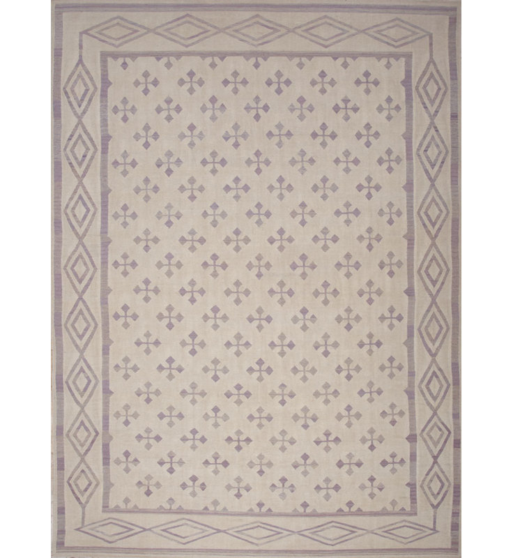 Oriental Area Rug in Beige