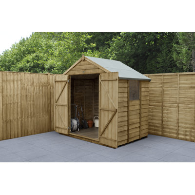  4Life 7x5 Pressure Treated Apex Shed