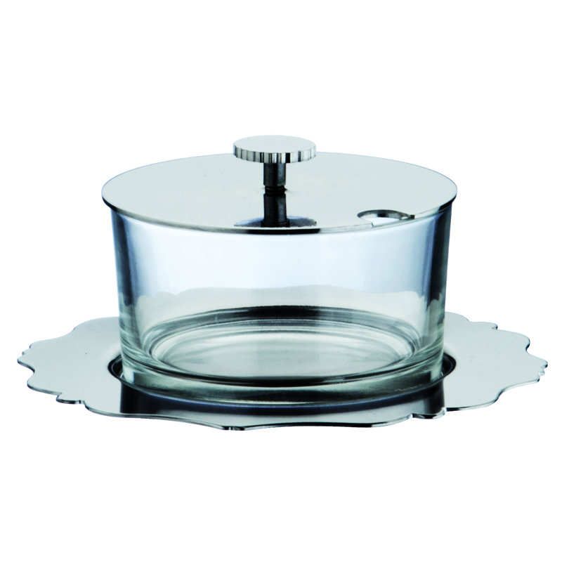 Dolce Vita Stainless Steel Cheese Basin, Silver
