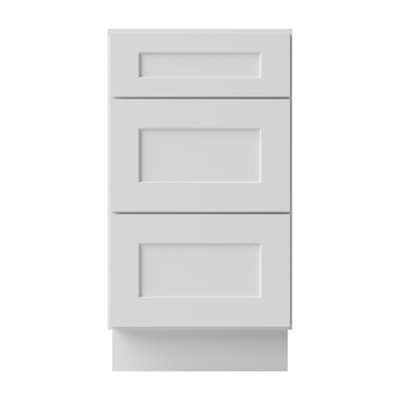 Ready to Assemble Solid Wood Shaker Drawer Base Kitchen Cabinet
