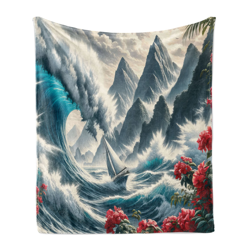 Throw Blanket, 50" W x 60 " L