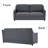 66'' Reception Loveseat-88657918