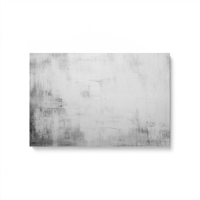 Silent White I Canvas Print