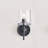 Marietta Steel Armed Sconce