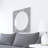 Alberton Bone Flat Wall Mirror
