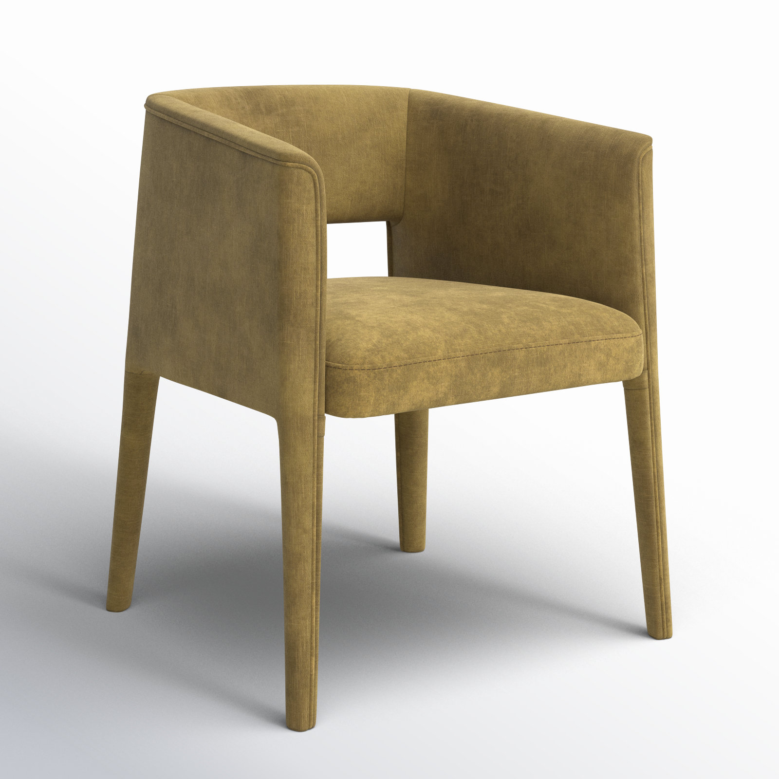 Darrin Dining Armchair, Velvet Green