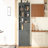 75" Tall Blue Freestanding Buffet with Hutch, Kitchen Pantry Cabinet with 4 Drawers, Door Shelves & Pull-out Trays-2013836171