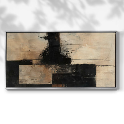 Abstract Series-CCCLIV- Framed Gallery Wrapped Canvas -Ready to Hang