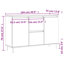 Mariolino 104cm Sideboard-104156673