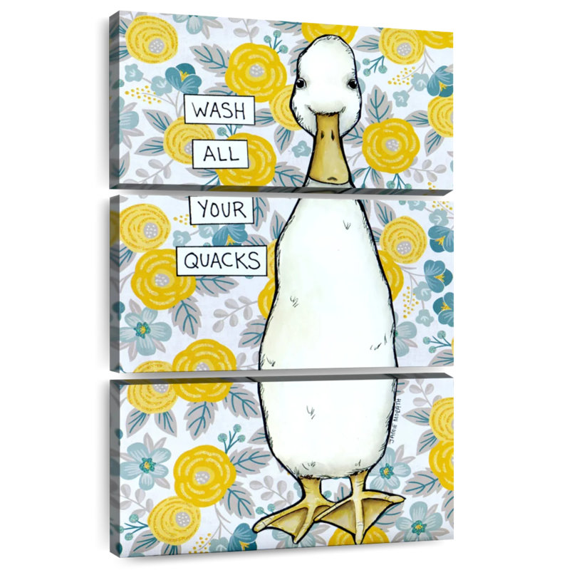 Brampt Quacks, 74" H x 48" W