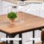 Ensemble de table de bar industriel pour 4 personnes, durable et élégant avec surface facile à nettoyer